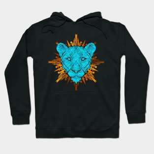 Lion Colorful Tattoo Hoodie